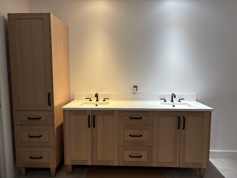 Rénovation complète – Salle de bain principale — résultat final — photo 1 (Salle de bain à Gatineau)